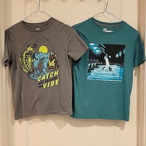 2 for $5. Two Old Navy Tees Boy's Size Large (10-12)